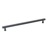 Schaub And Company - NOHO, Cabinet Pull, Square, 12'' cc, Matte Black - Matte Black