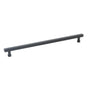 Schaub And Company - NOHO, Cabinet Pull, Square, 12'' cc, Matte Black - Matte Black