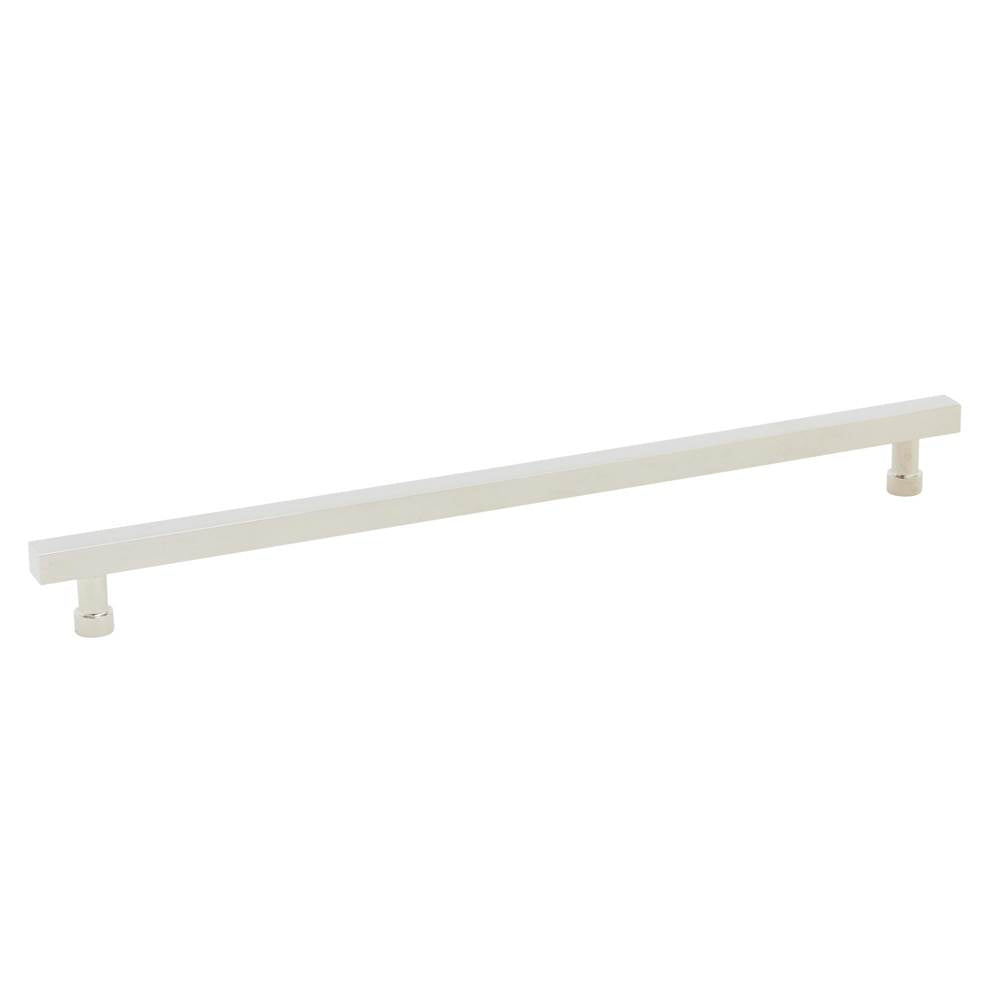 Schaub And Company - NOHO, Cabinet Pull, Square, 12'' cc, Polished Nickel - Polished Nickel