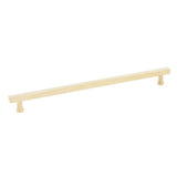 Schaub And Company - NOHO, Cabinet Pull, Square, 12'' cc, Unlacquered Brass - Unlacquered Brass