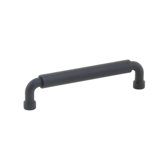 Schaub And Company - NOHO, Cabinet Pull, Round, 5'' cc, Matte Black - Matte Black