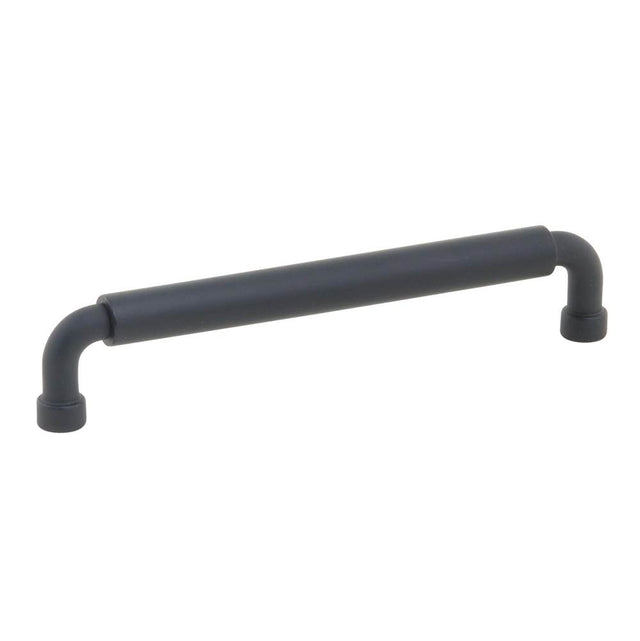 Schaub And Company - NOHO, Cabinet Pull, Round, 6'' cc, Matte Black - Matte Black