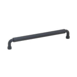 Schaub And Company - NOHO, Cabinet Pull, Round, 8'' cc, Matte Black - Matte Black