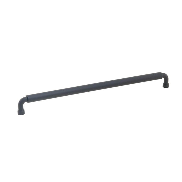 Schaub And Company - NOHO, Cabinet Pull, Round, 12'' cc, Matte Black - Matte Black