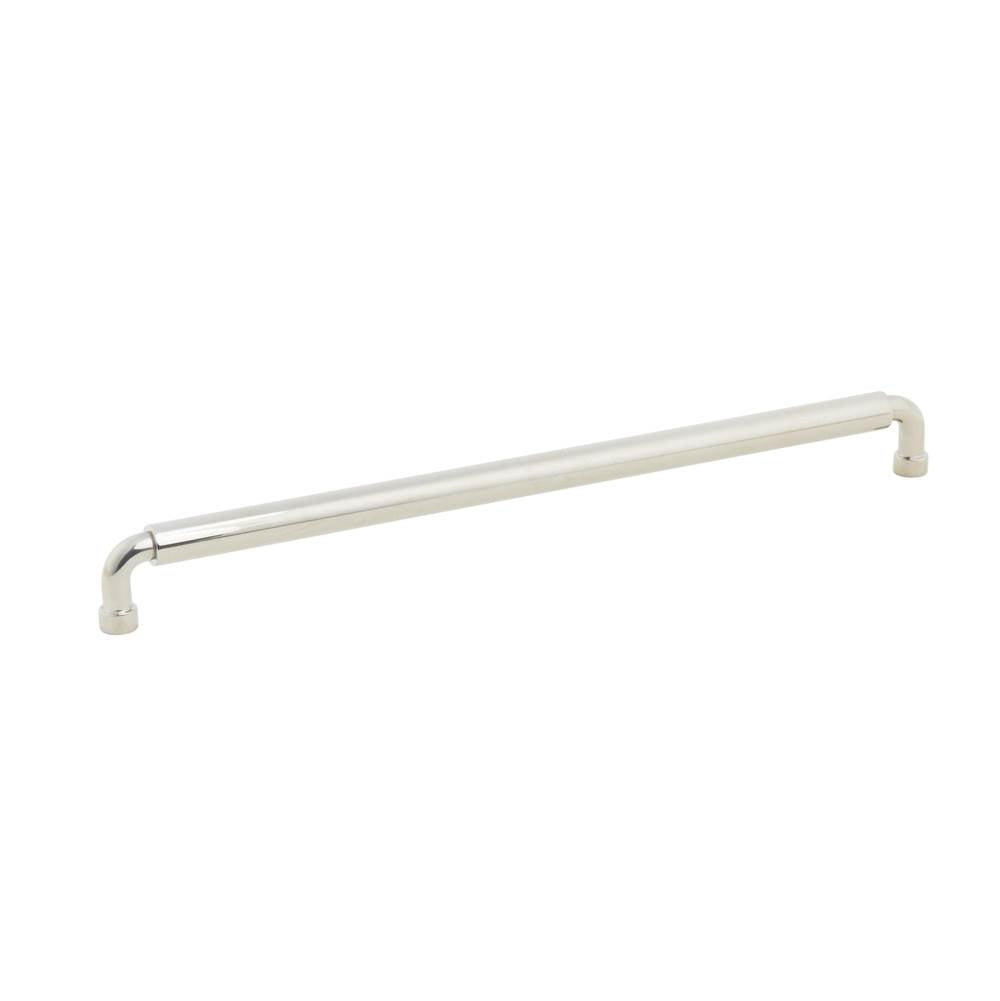 Schaub And Company - NOHO, Cabinet Pull, Round, 12'' cc, Polished Nickel - Polished Nickel