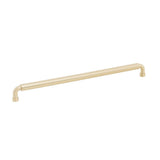 Schaub And Company - NOHO, Cabinet Pull, Round, 12'' cc, Satin Brass - Satin Brass