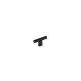 Schaub And Company - Monza, T-Knob, Matte Black, 2'' - Matte Black