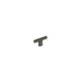 Schaub And Company - Monza, T-Knob, Matte Green, 2'' - Matte Green