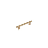 Schaub And Company - Monza, Pull, Signature Satin Brass, 4'' cc - Signature Satin Brass