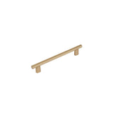 Schaub And Company - Monza, Pull, Signature Satin Brass, 6'' cc - Signature Satin Brass