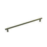 Schaub And Company - Monza, Appliance Pull, Matte Green, 18'' cc - Matte Green