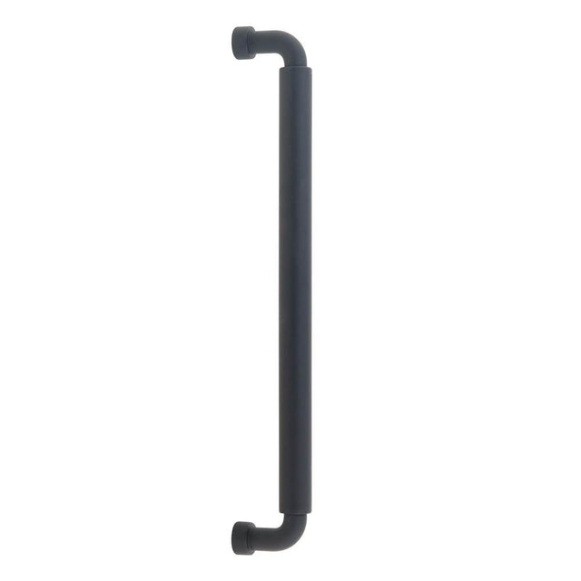 Schaub And Company - NOHO, Cabinet Appliance Pull, Round, 12'' cc, Matte Black - Matte Black
