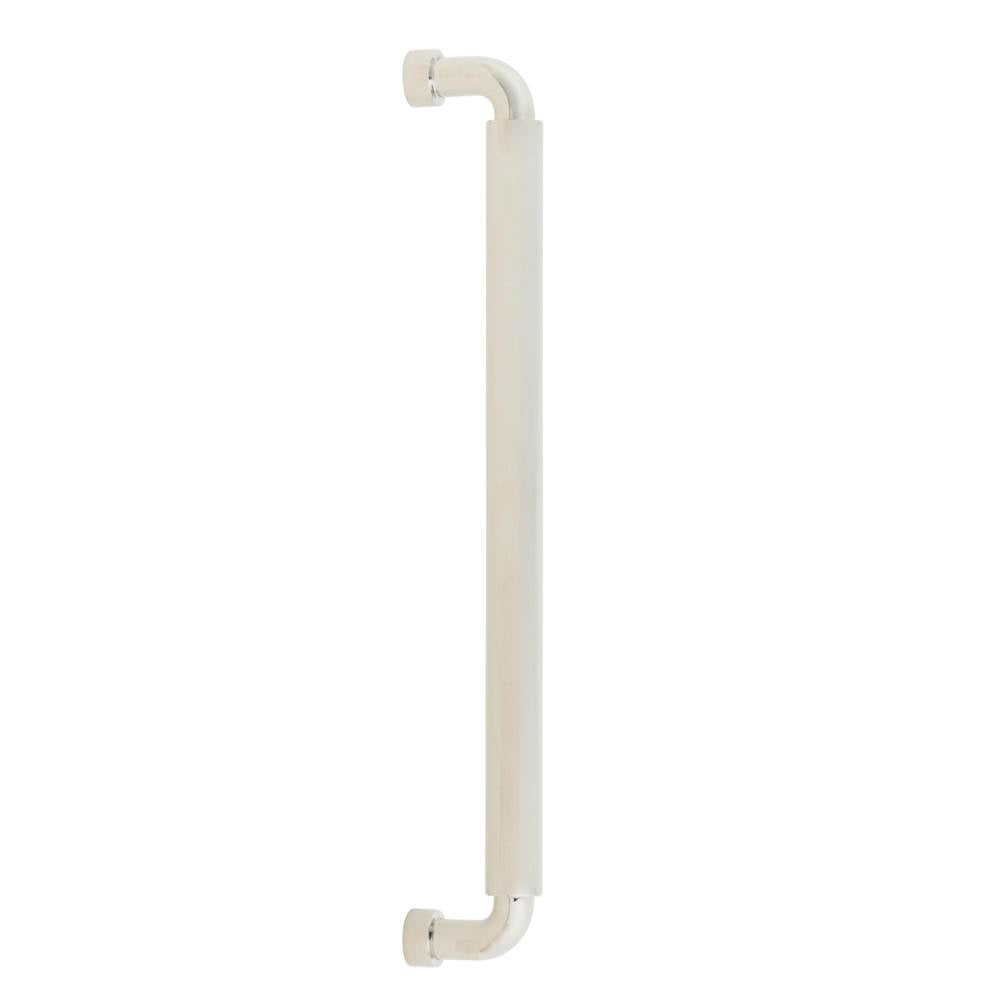 Schaub And Company - NOHO, Cabinet Appliance Pull, Round, 12'' cc, Polished Nickel - Polished Nickel