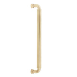 Schaub And Company - NOHO, Cabinet Appliance Pull, Round, 12'' cc, Vintage Brass - Vintage Brass