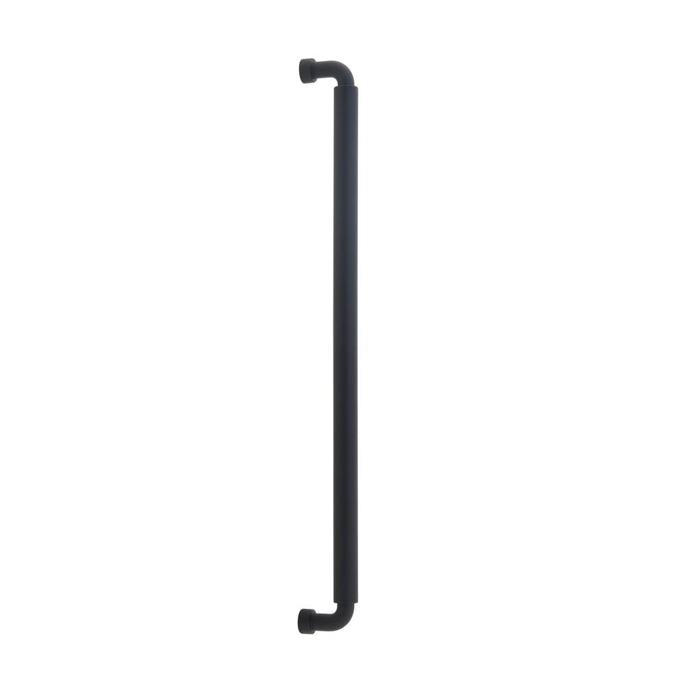 Schaub And Company - NOHO, Cabinet Appliance Pull, Round, 18'' cc, Matte Black - Matte Black