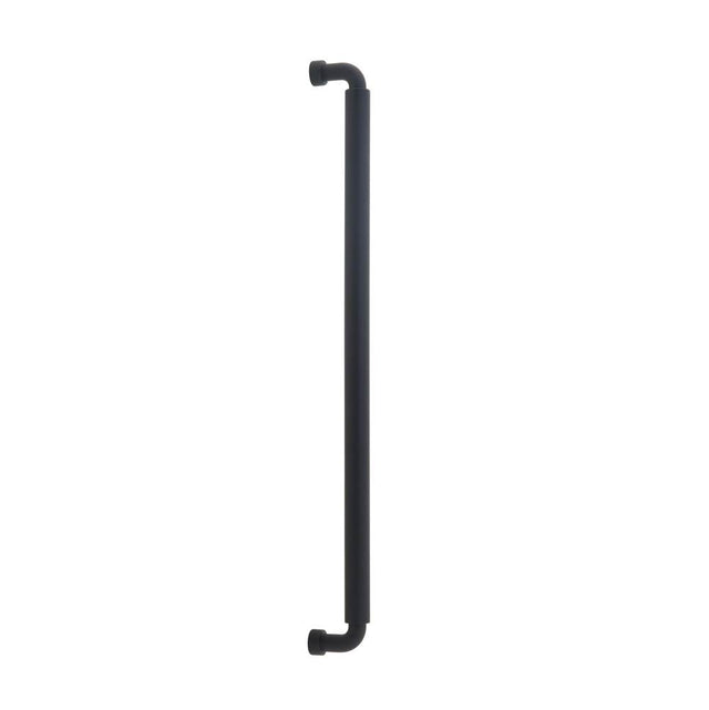 Schaub And Company - NOHO, Cabinet Appliance Pull, Round, 18'' cc, Matte Black - Matte Black