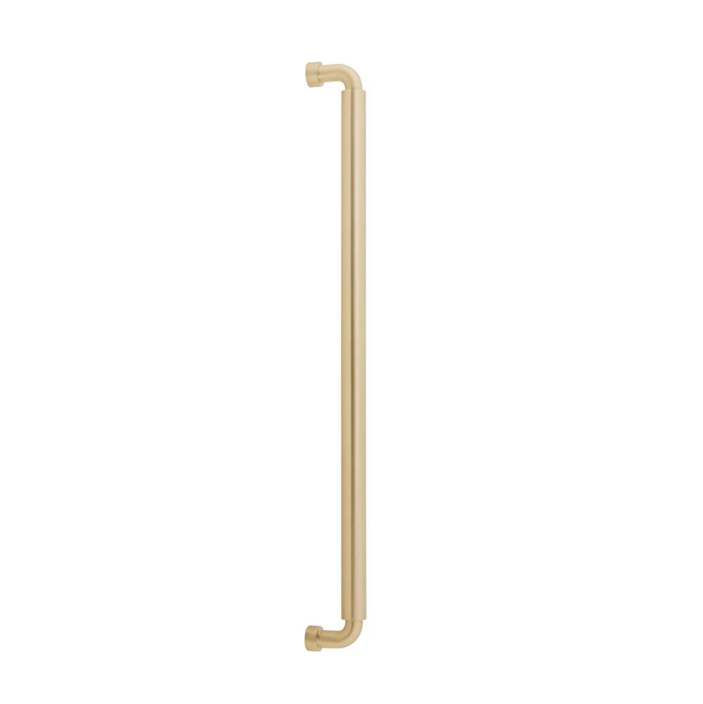 Schaub And Company - NOHO, Cabinet Appliance Pull, Round, 18'' cc, Satin Brass - Satin Brass