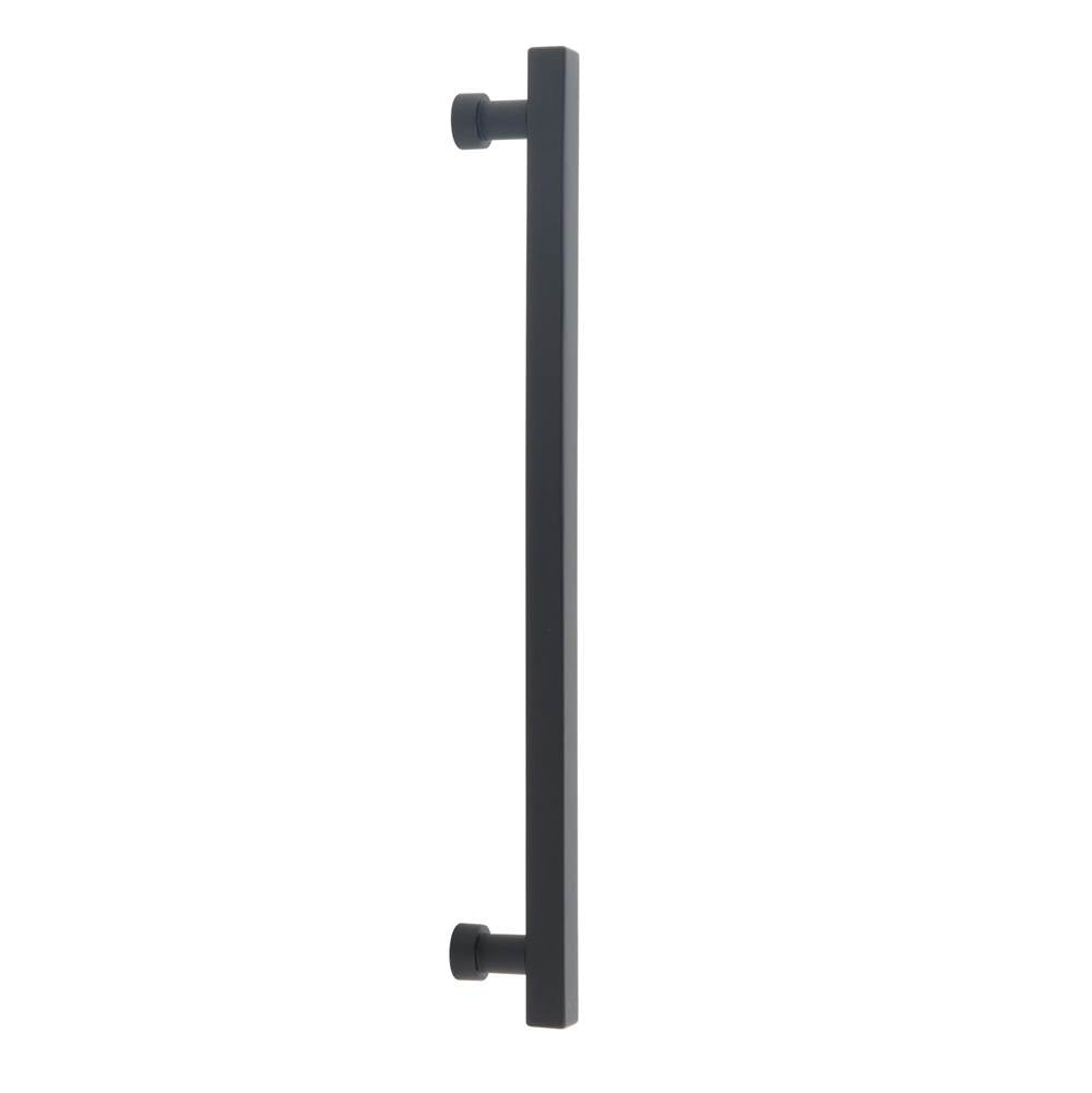 Schaub And Company - NOHO, Cabinet Appliance Pull, Square, 12'' cc, Matte Black - Matte Black