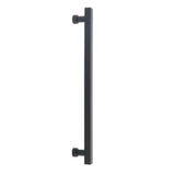 Schaub And Company - NOHO, Cabinet Appliance Pull, Square, 12'' cc, Matte Black - Matte Black