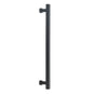 Schaub And Company - NOHO, Cabinet Appliance Pull, Square, 12'' cc, Matte Black - Matte Black