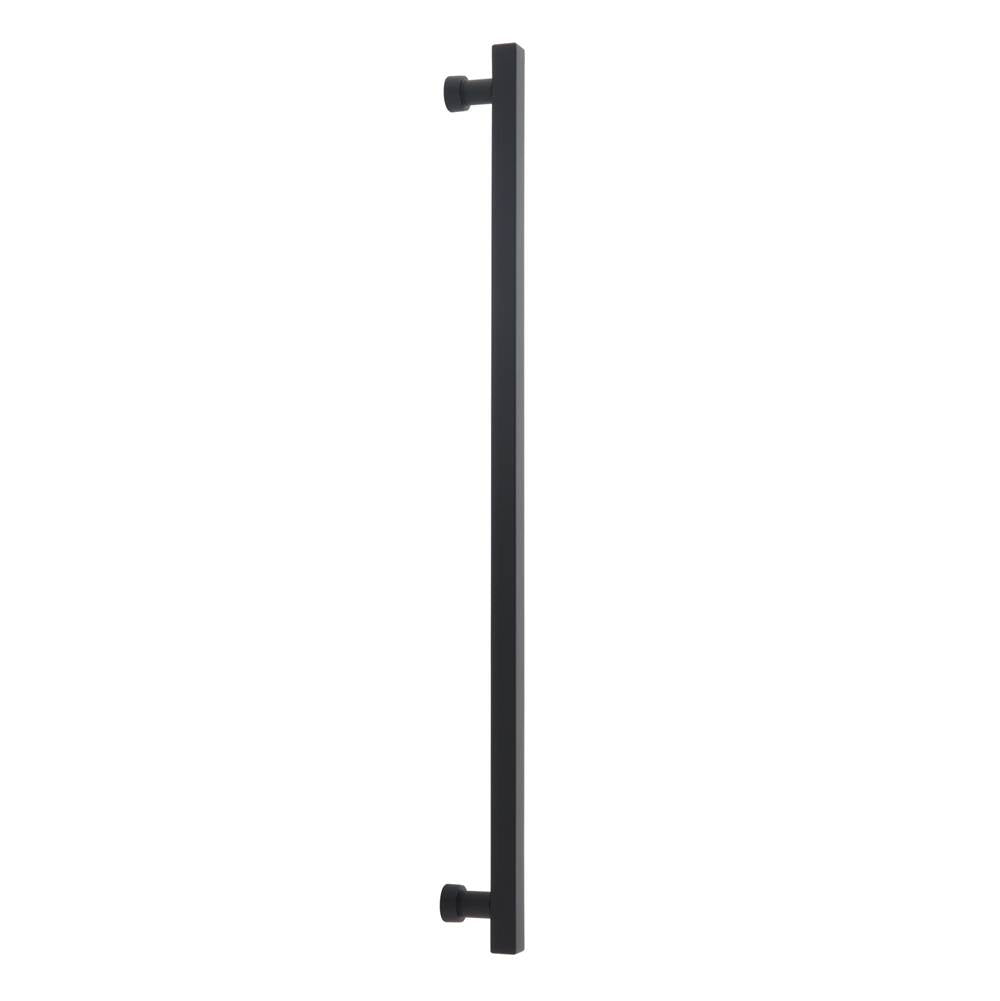 Schaub And Company - NOHO, Cabinet Appliance Pull, Square, 18'' cc, Matte Black - Matte Black