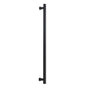 Schaub And Company - NOHO, Cabinet Appliance Pull, Square, 18'' cc, Matte Black - Matte Black