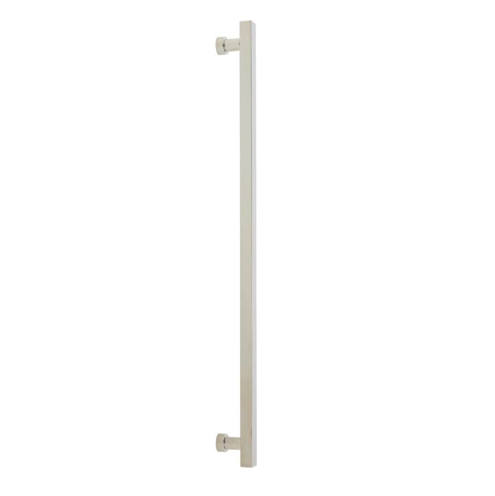 Schaub And Company - NOHO, Cabinet Appliance Pull, Square, 18'' cc, Polished Nickel - Polished Nickel