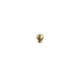 Schaub And Company - Avenue, Cabinet Knob, Round, 1-1/4'', Vintage Brass - Vintage Brass