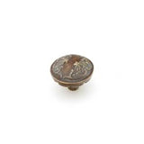 Schaub And Company - Knob, Round, Monticello Brass, 1-1/4'' dia - Monticello Brass