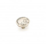 Schaub And Company - Knob, Round, White Brass, 1-1/4'' dia - White Brass