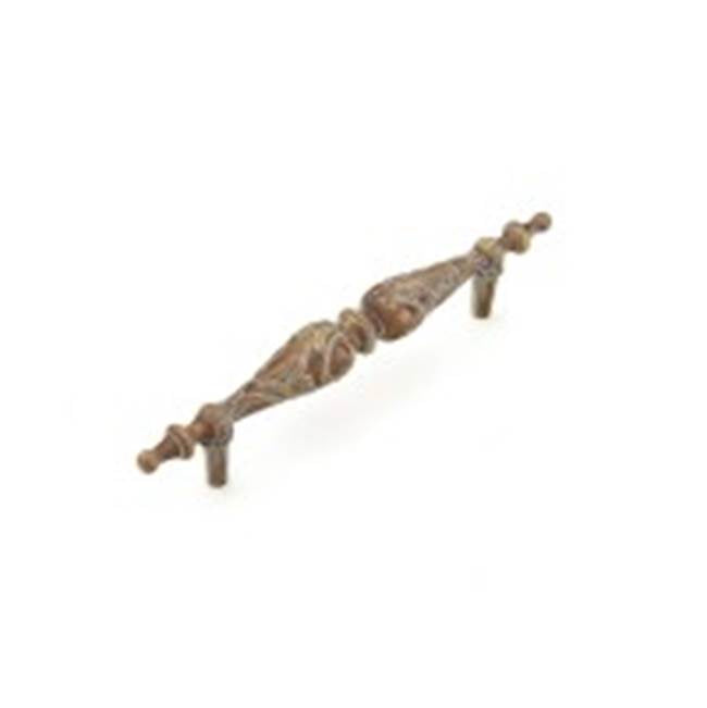 Schaub And Company - Pull, Monticello Brass, 5'' cc - Monticello Brass