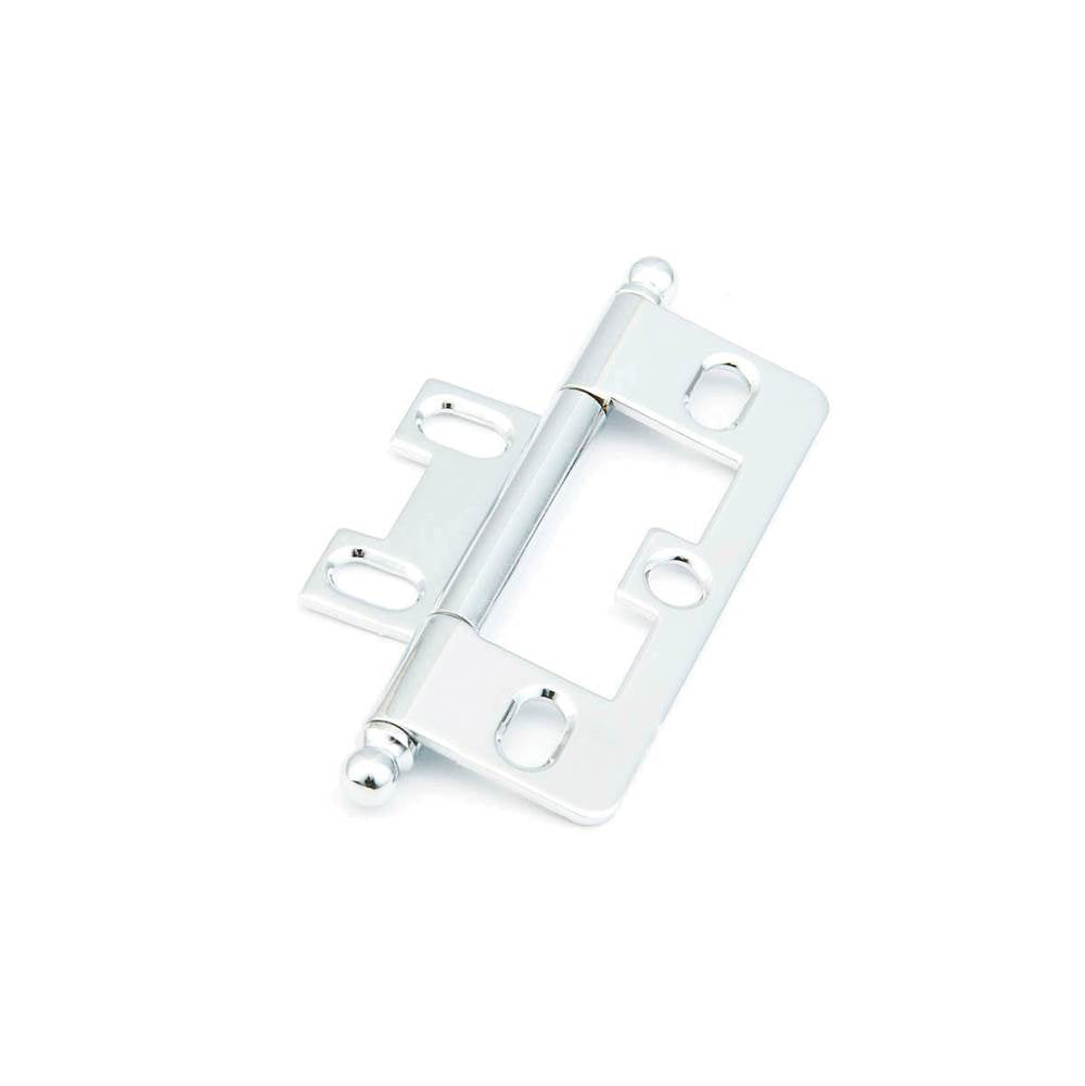 Schaub And Company - Hinge, Ball Tip Non-Mortise, Polished Chrome - Polished Chrome