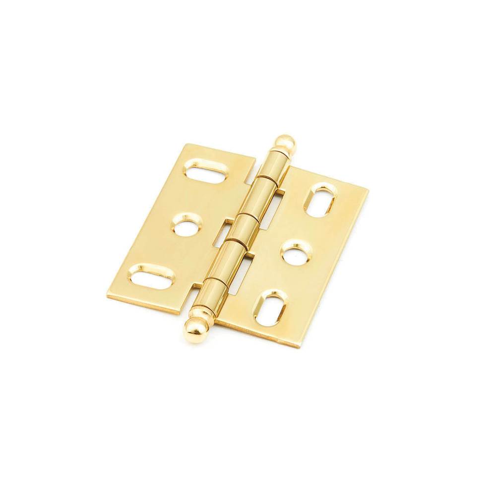 Schaub And Company - Hinge, Ball Tip Mortise, Polished Brass - Polished Brass