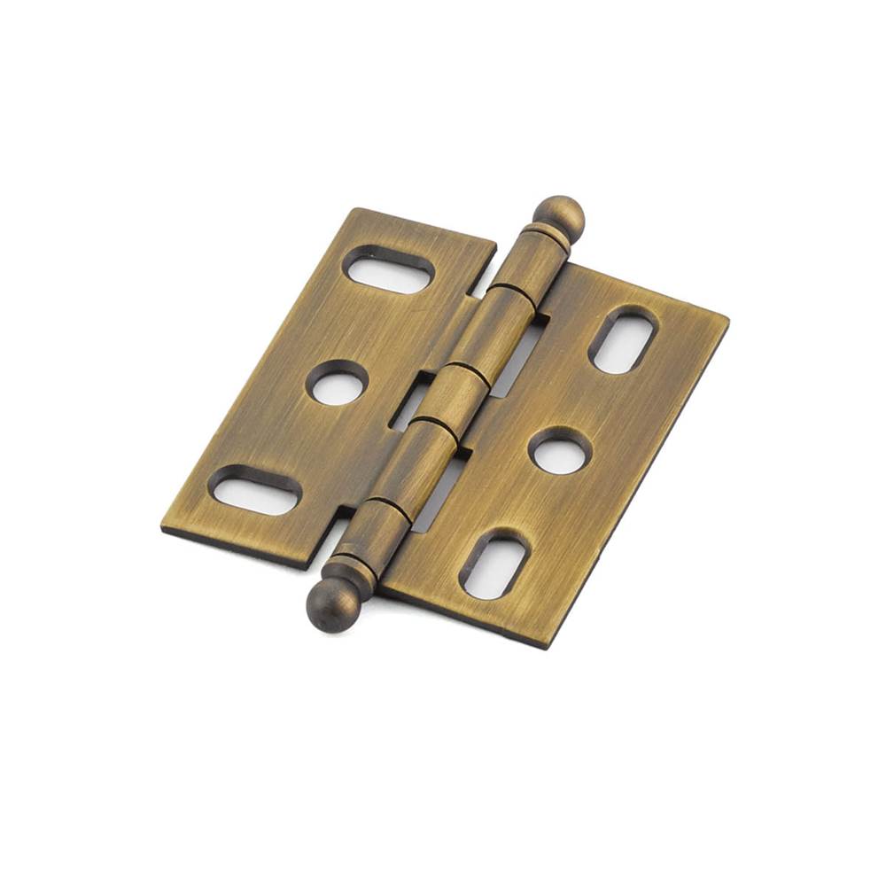 Schaub And Company - Hinge, Ball Tip Mortise, Antique Light Brass - Antique Light Brass
