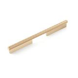 Schaub And Company - MODO Pull, Signature Satin Brass, 8'' cc - Signature Satin Brass