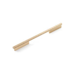 Schaub And Company - MODO Pull, Signature Satin Brass, 12'' cc - Signature Satin Brass