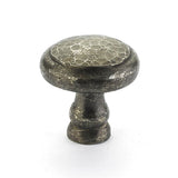 Schaub And Company - Knob, Round Dark Pewter, 1-3/8'' dia - Dark Pewter