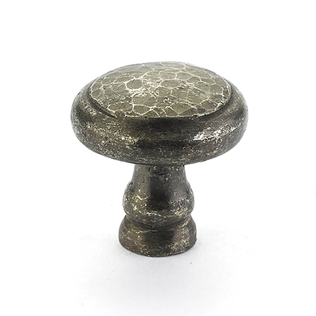 Schaub And Company - Knob, Round Dark Pewter, 1-3/8'' dia - Dark Pewter