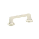 Schaub And Company - Pull, Round Bases, Polished Nickel, 3-1/2'' cc - Polished Nickel