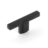 Schaub And Company - Quadrato, T-Knob, Matte Black, 2-1/2'' - Matte Black
