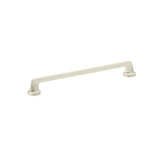 Schaub And Company - Pull, Round Bases, Satin Nickel, 10'' cc - Satin Nickel