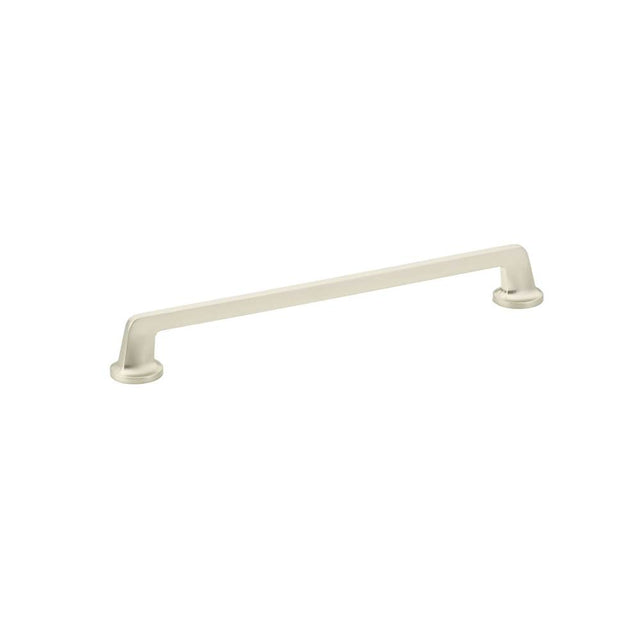 Schaub And Company - Pull, Round Bases, Satin Nickel, 10'' cc - Satin Nickel