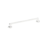 Schaub And Company - Pull, Round Bases, Polished Chrome, 10'' cc - Polished Chrome