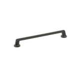 Schaub And Company - Pull, Round Bases, Matte Black, 10'' cc - Matte Black