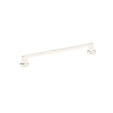 Schaub And Company - Pull, Round Bases, Polished Nickel, 10'' cc - Polished Nickel