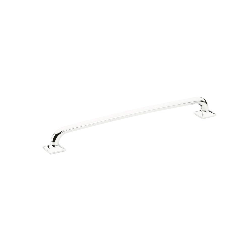 Schaub And Company - Pull, Square Bases, Polished Chrome, 10'' cc - Polished Chrome