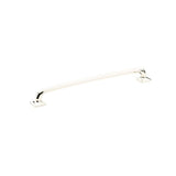 Schaub And Company - Pull, Square Bases, Polished Nickel, 10'' cc - Polished Nickel