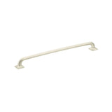 Schaub And Company - Pull, Square Bases, Satin Nickel, 12'' cc - Satin Nickel