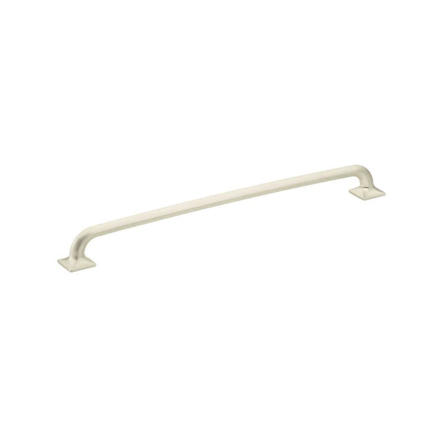 Schaub And Company - Pull, Square Bases, Satin Nickel, 12'' cc - Satin Nickel