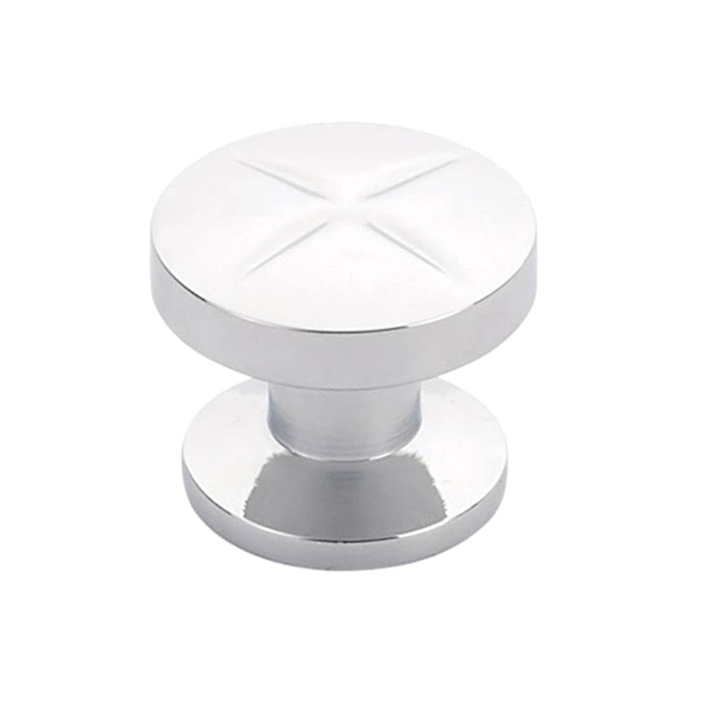 Schaub And Company - Knob, Polished Chrome, 1-3/8'' dia - Polished Chrome